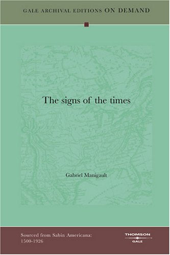 The signs of the times Books