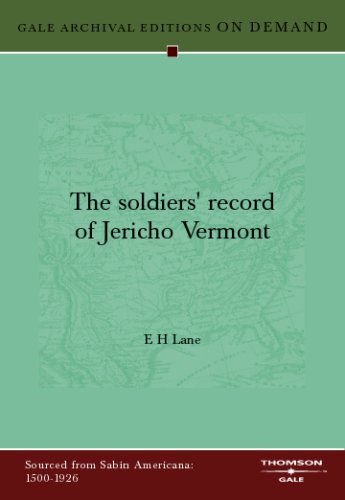 The soldiers' record of Jericho Vermont Books