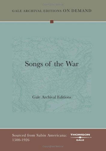 Songs of the War Books