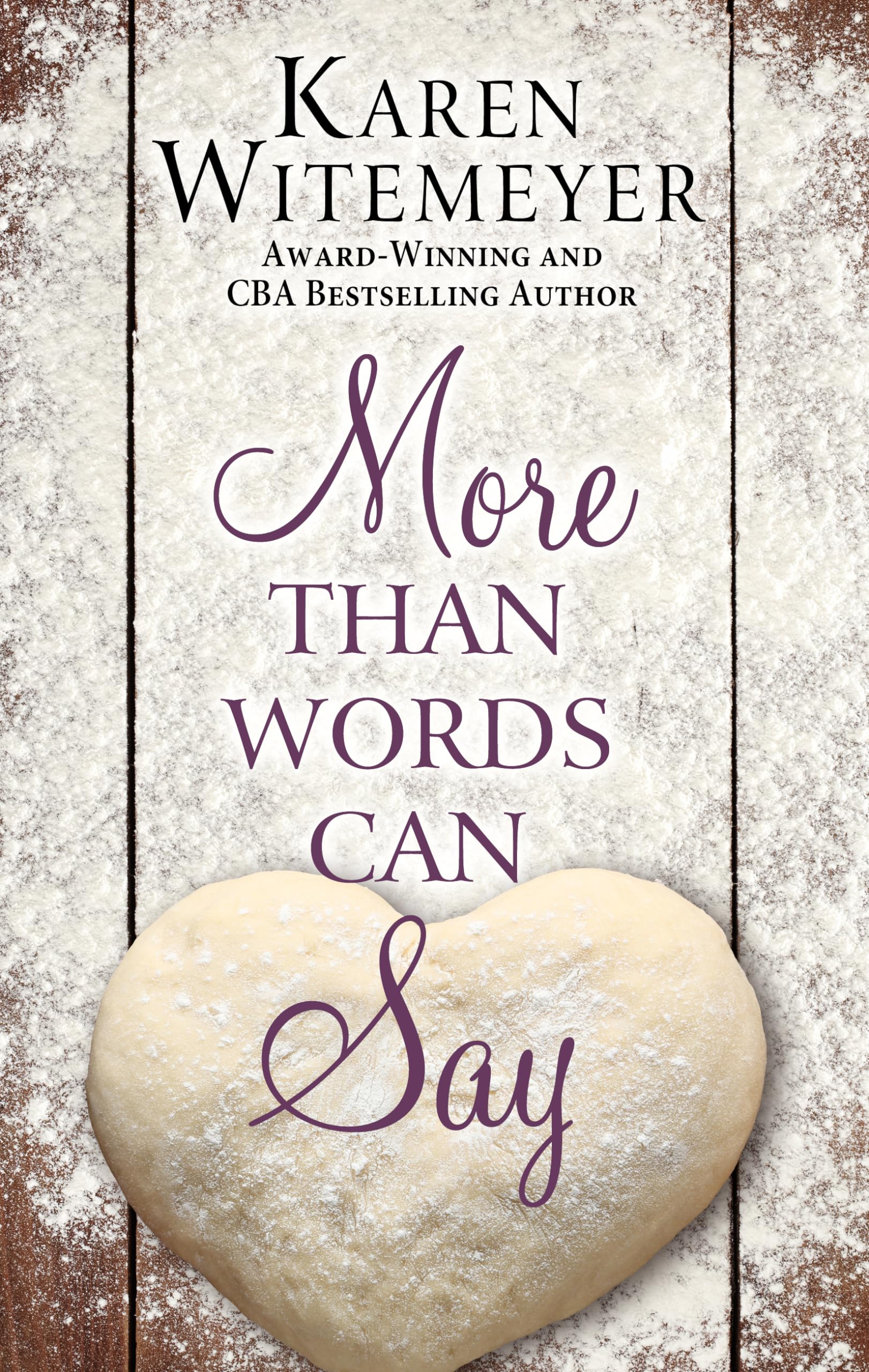 More Than Words Can Say (Thorndike Press Large Print Christian Historical Fiction) Historical Romance