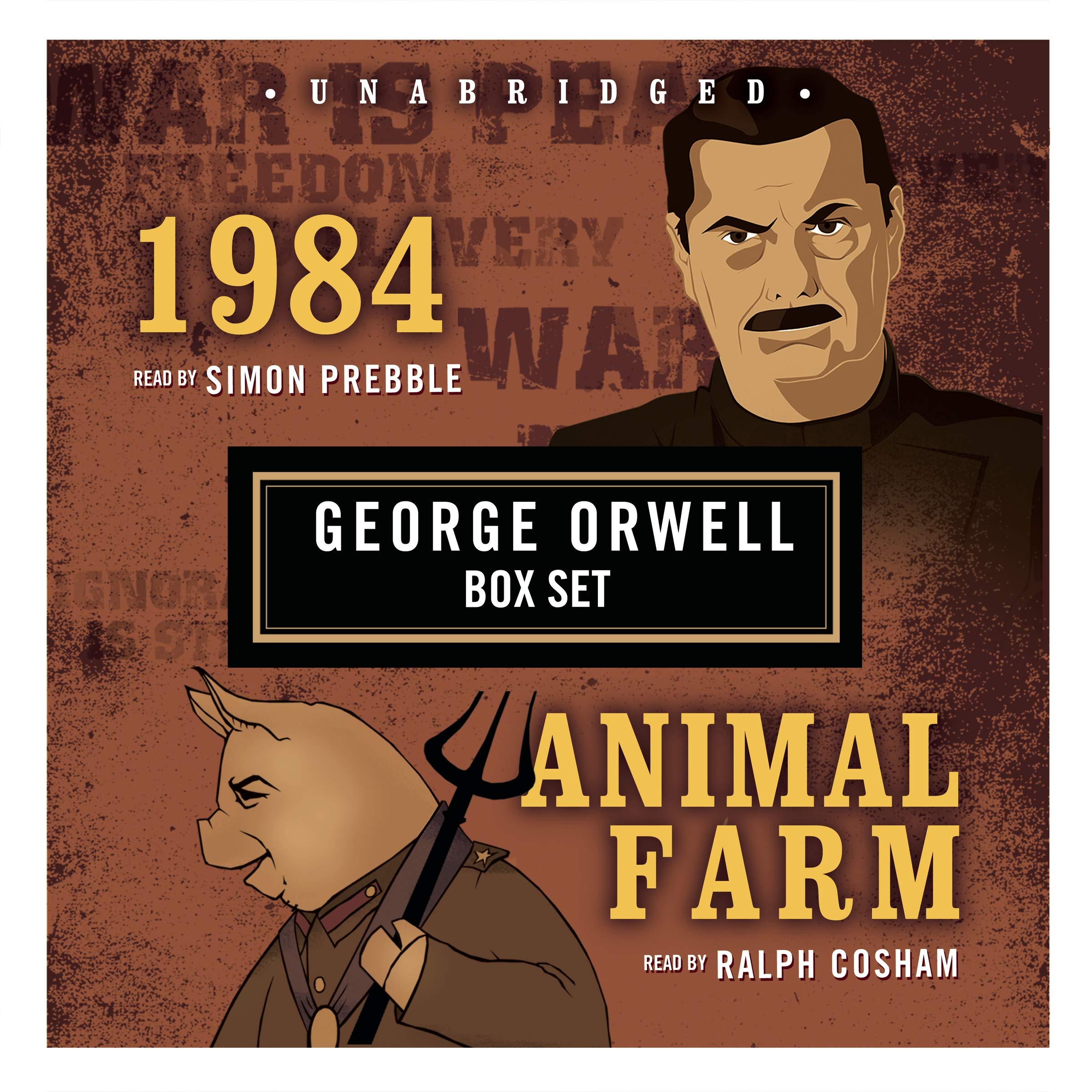 1984 and Animal Farm: George Orwell Boxed Set Classics