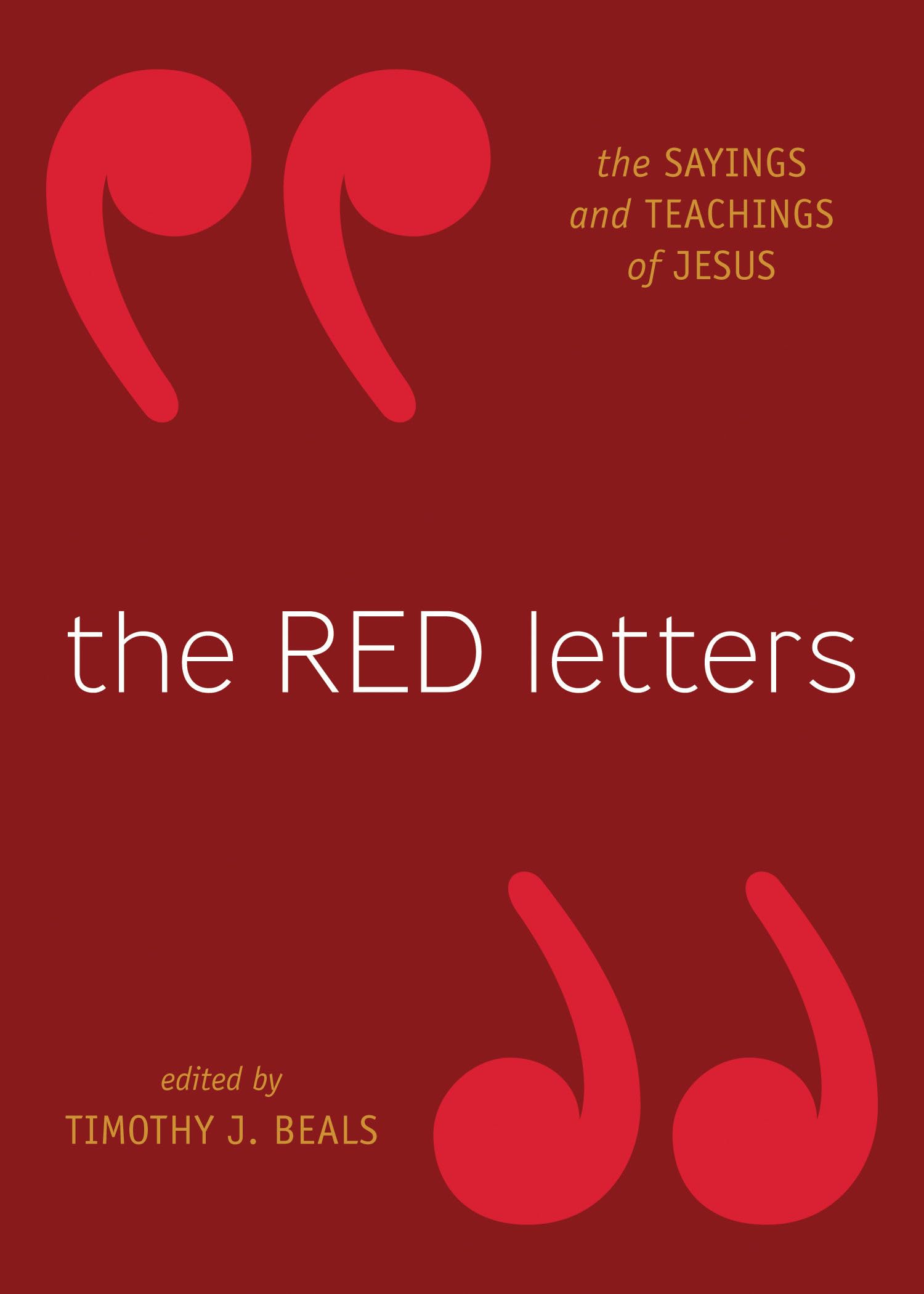 The Red Letters: The Sayings and Teachings of Jesus Religion & Esotericism