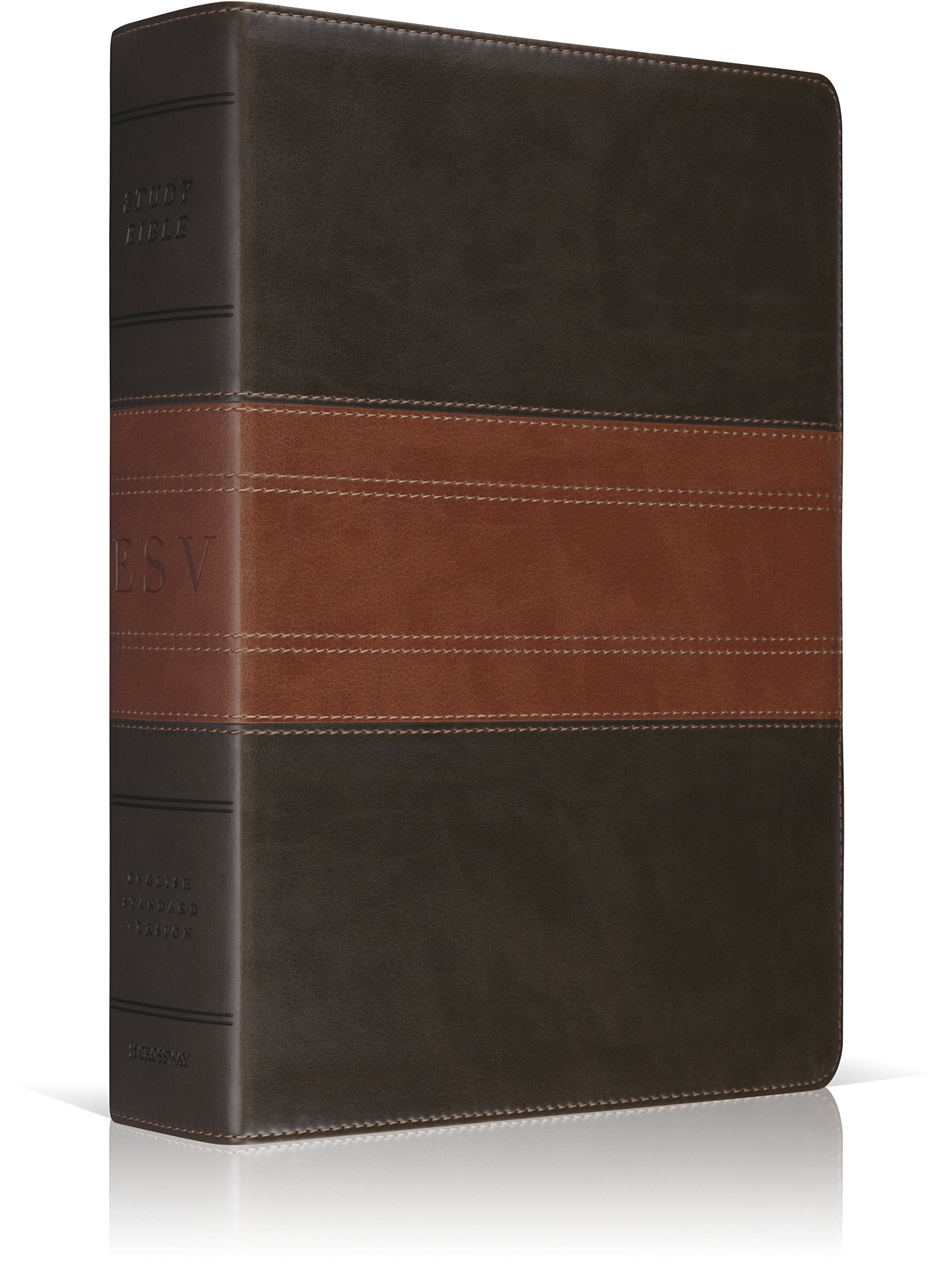 Holy Bible: English Standard Version Forest / Tan TruTone Trail Design Classic Reference Bible Religion & Esotericism