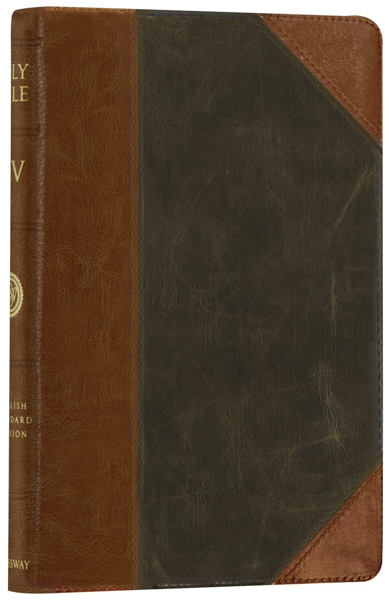 The Holy Bible: English Standard Version, Tan/ Forest, Portfolio Design, Premium Thinline: English Standard Version (Esv) Religion & Esotericism