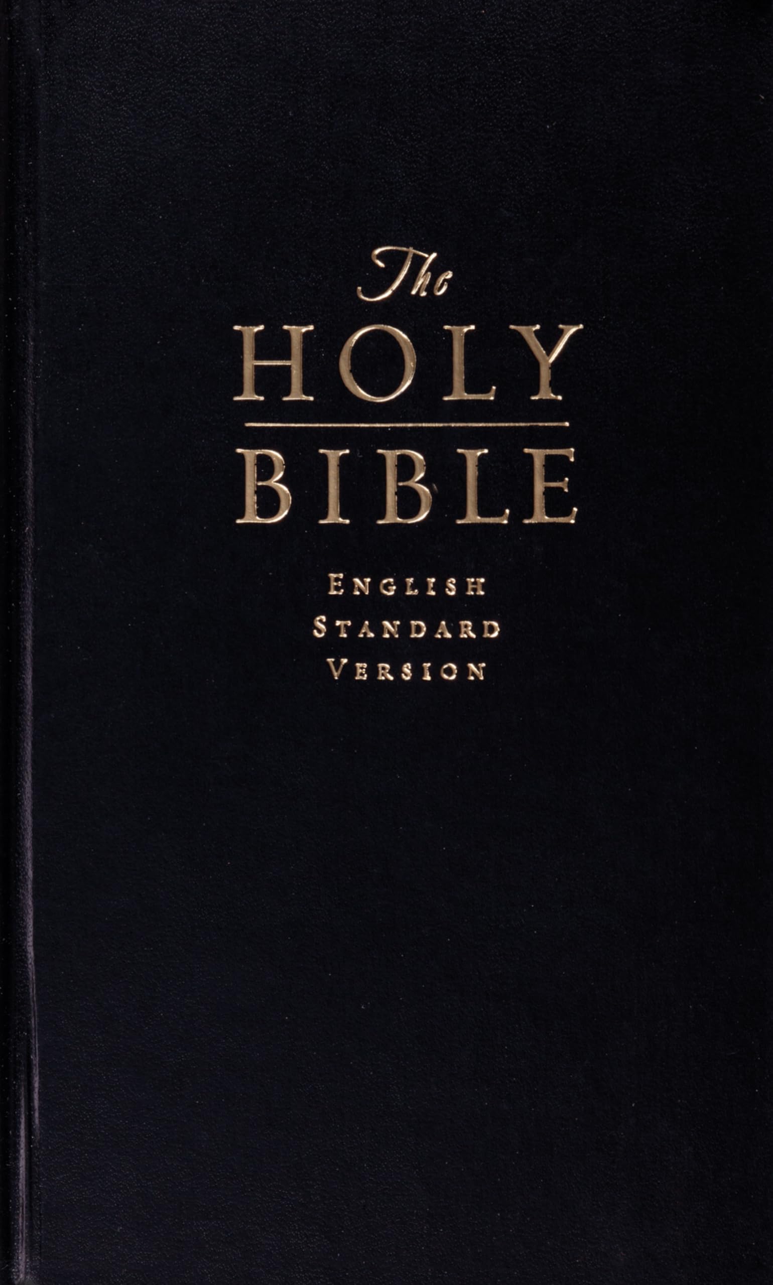 Holy Bible: English Standard Version, Black, Value Pew Bible book