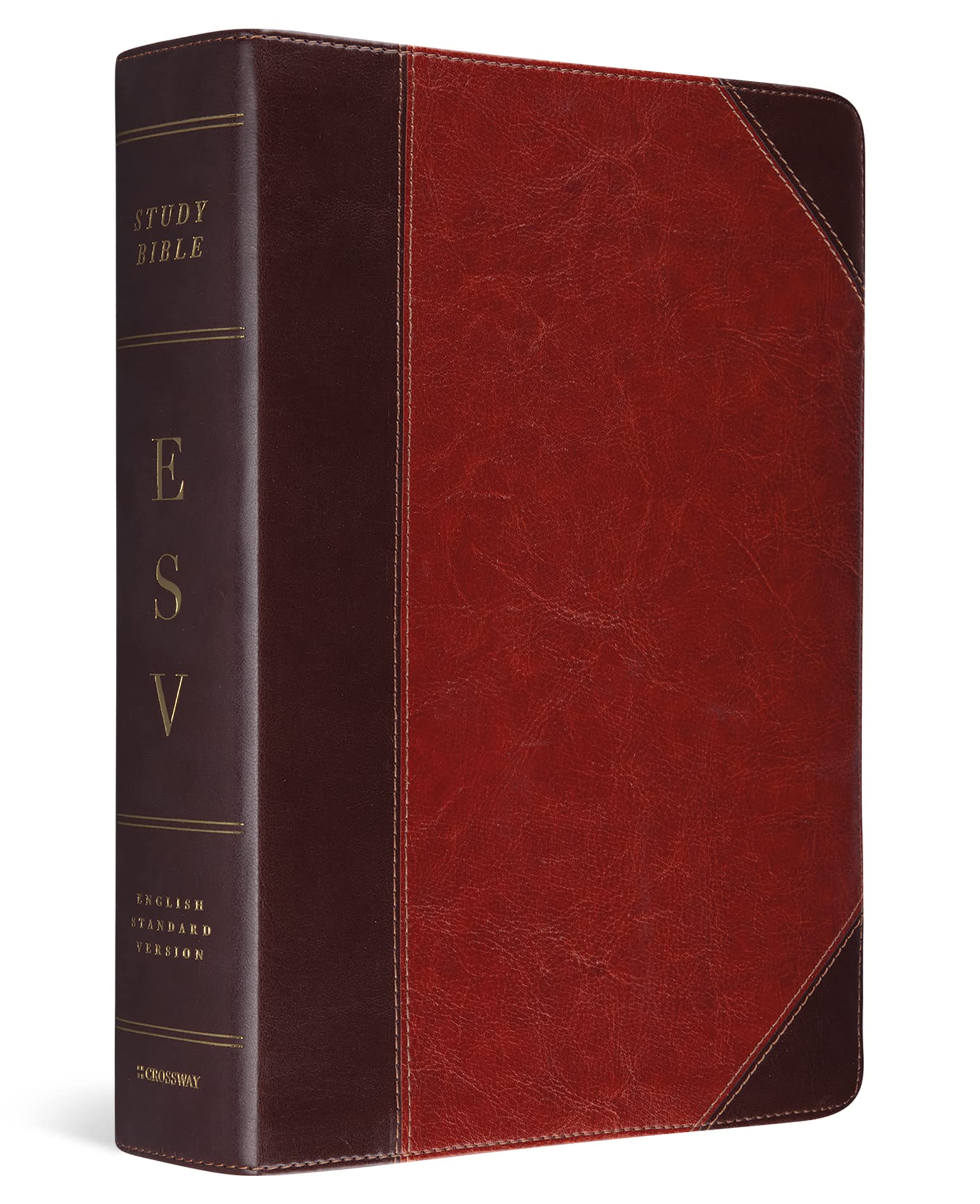 Study Bible-ESV-Portfolio Design: English Standard Version, Brown/Cordovan Trutone, Portfolio Design Film, Art & Culture