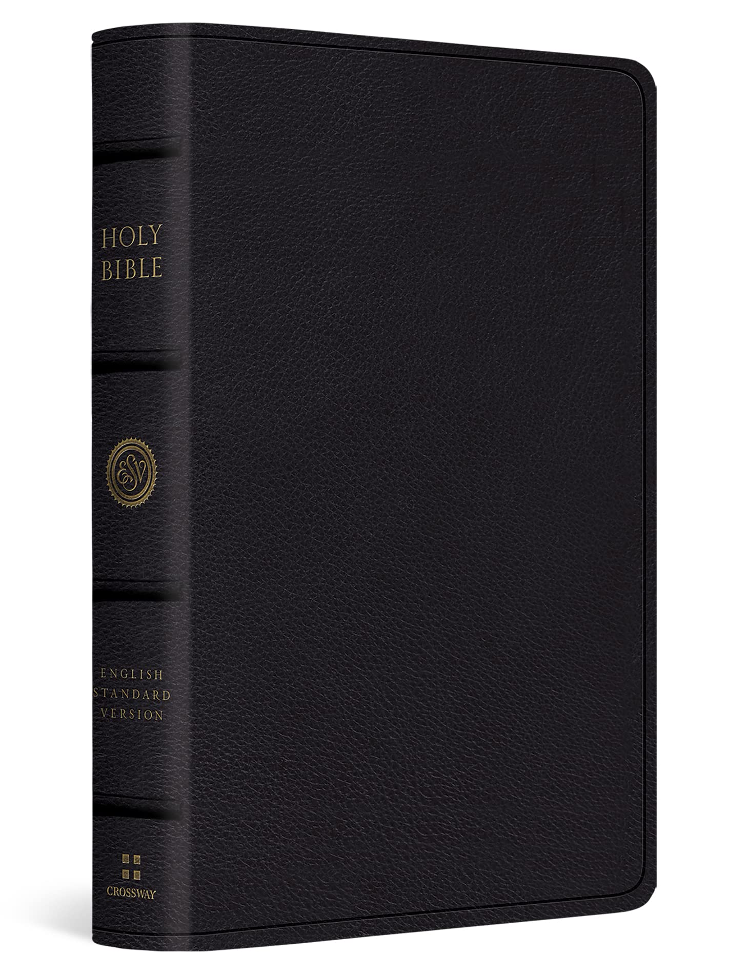 ESV Large Print Bible (Black): English Standard Version Black Top Grain Leather Film, Art & Culture