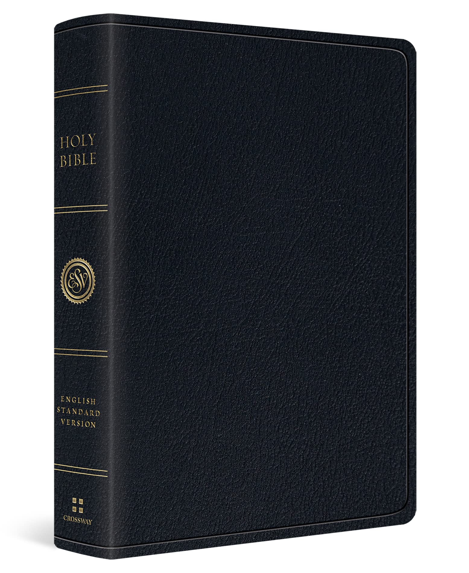The Holy Bible: English Standard Version, Black, Genuine Leather, Wide Margin Bible Religion & Esotericism