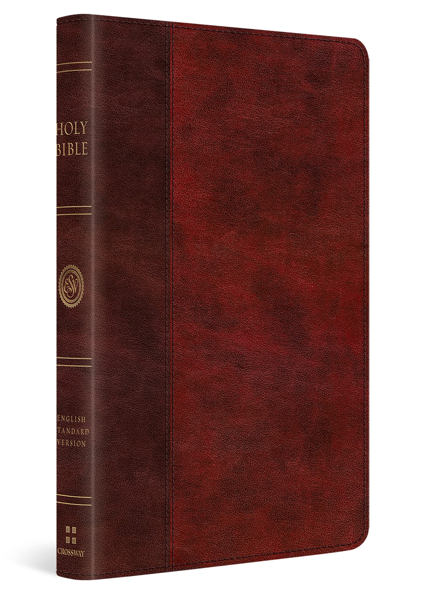 ESV Large Print Thinline Bible: English Standard Version, Trutone, Burgundy/Red, Timeless Design Film, Art & Culture