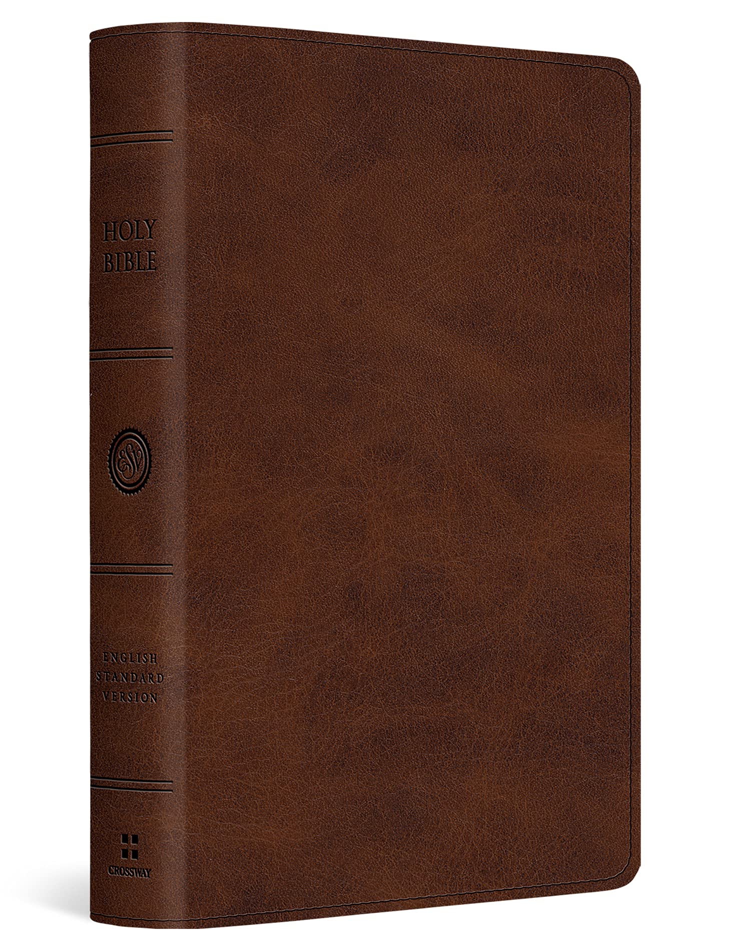ESV Large Print Bible: English Standard Version, Large Print, Trutone, Deep Brown Film, Art & Culture