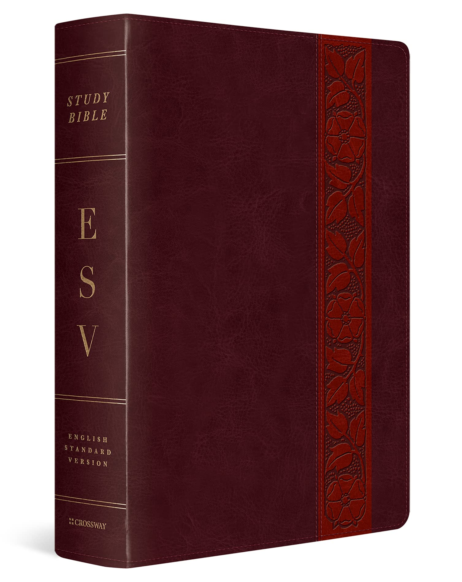 ESV Study Bible, Large Print (Trutone, Mahogany, Trellis Design, Indexed): Esv Study Bible, Large Print, Trutone, Mahogany, Trellis Design, Thumbed Indexed Film, Art & Culture