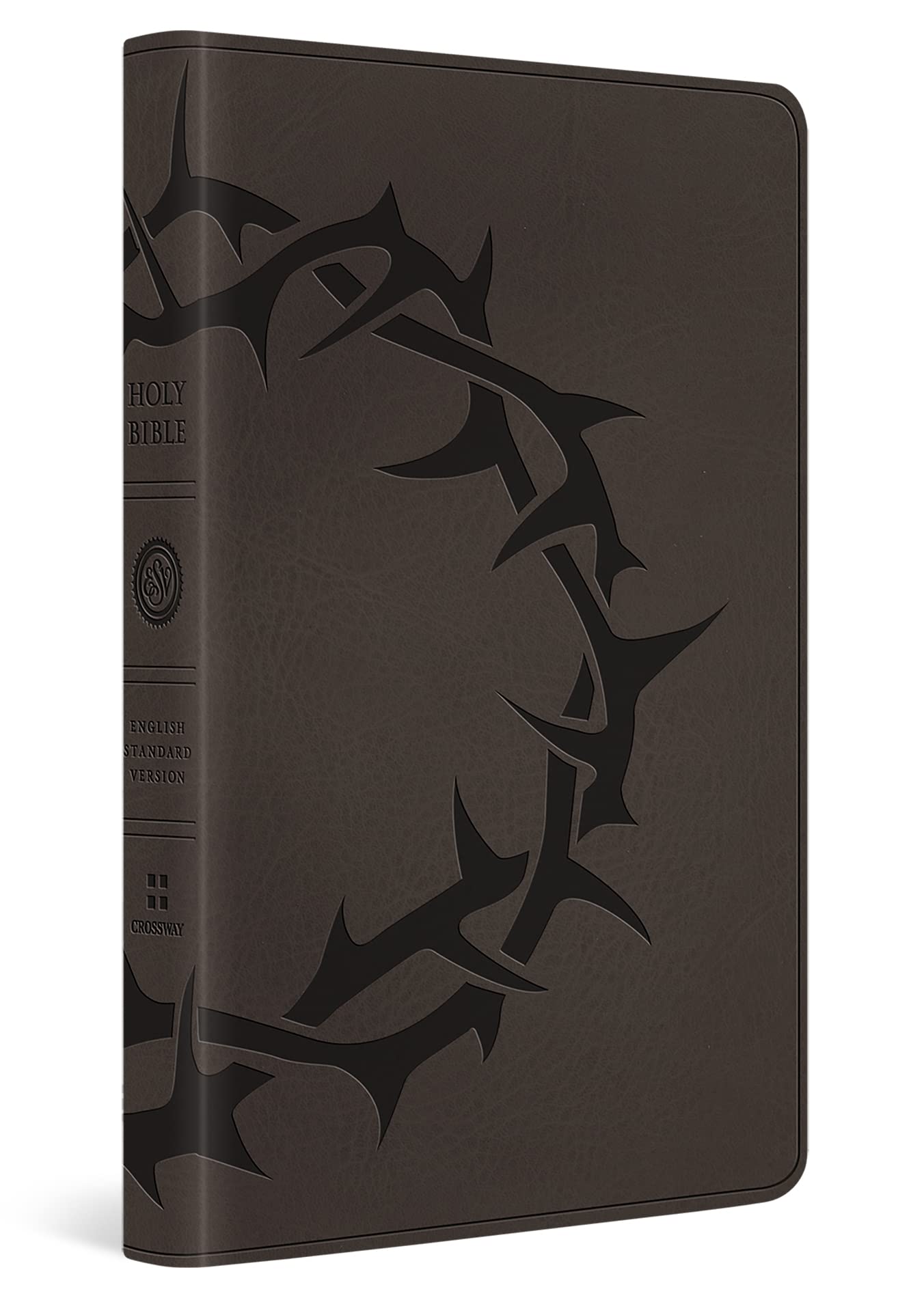Holy Bible: English Standard Version, Trutone, Charcoal, Crown Design Religion & Esotericism