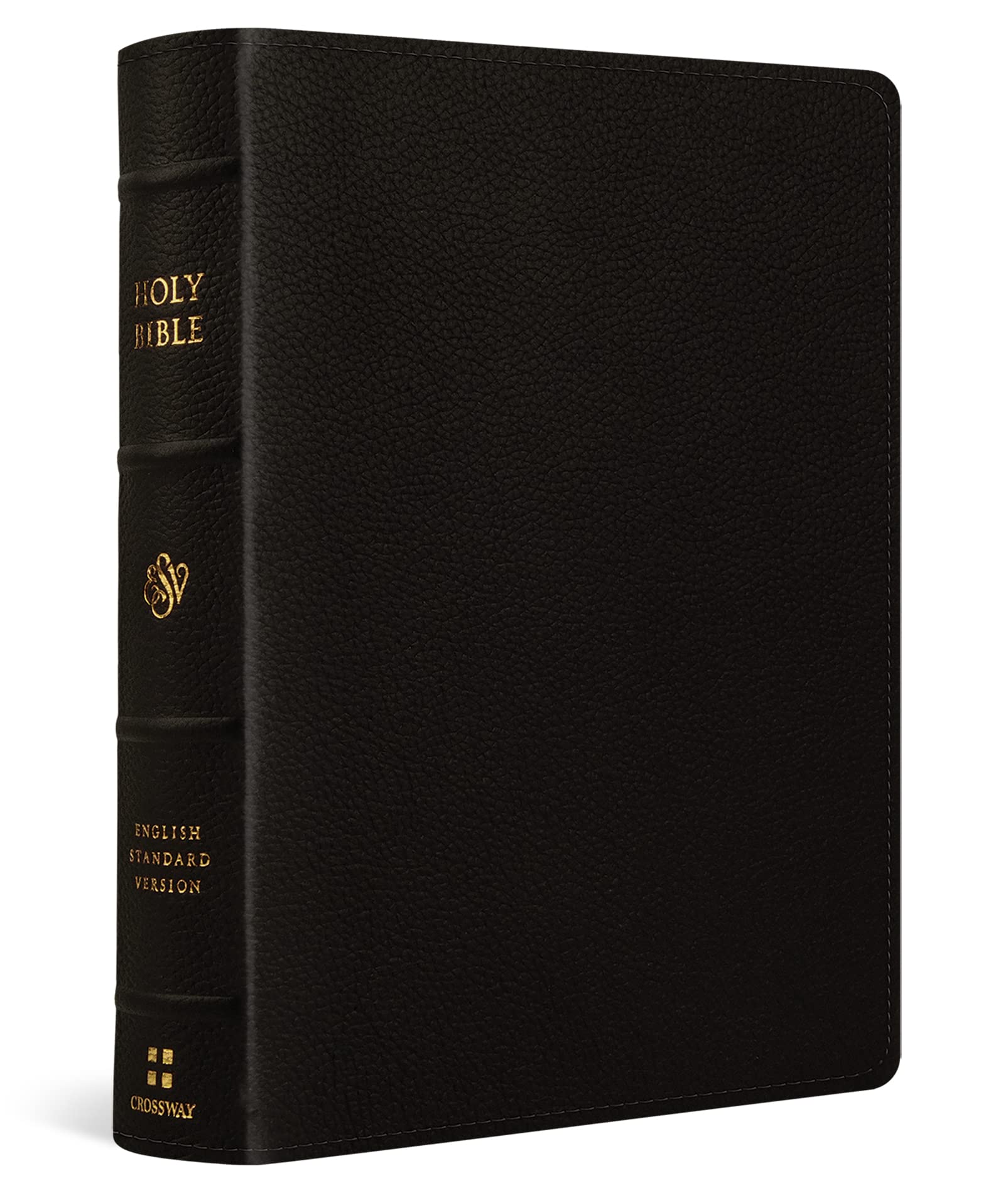 ESV Single Column Journaling Bible, Large Print (Buffalo Leather, Deep Brown): Esv Single Column Journaling Bible, Buffalo Leather, Deep Brown Media & Communication