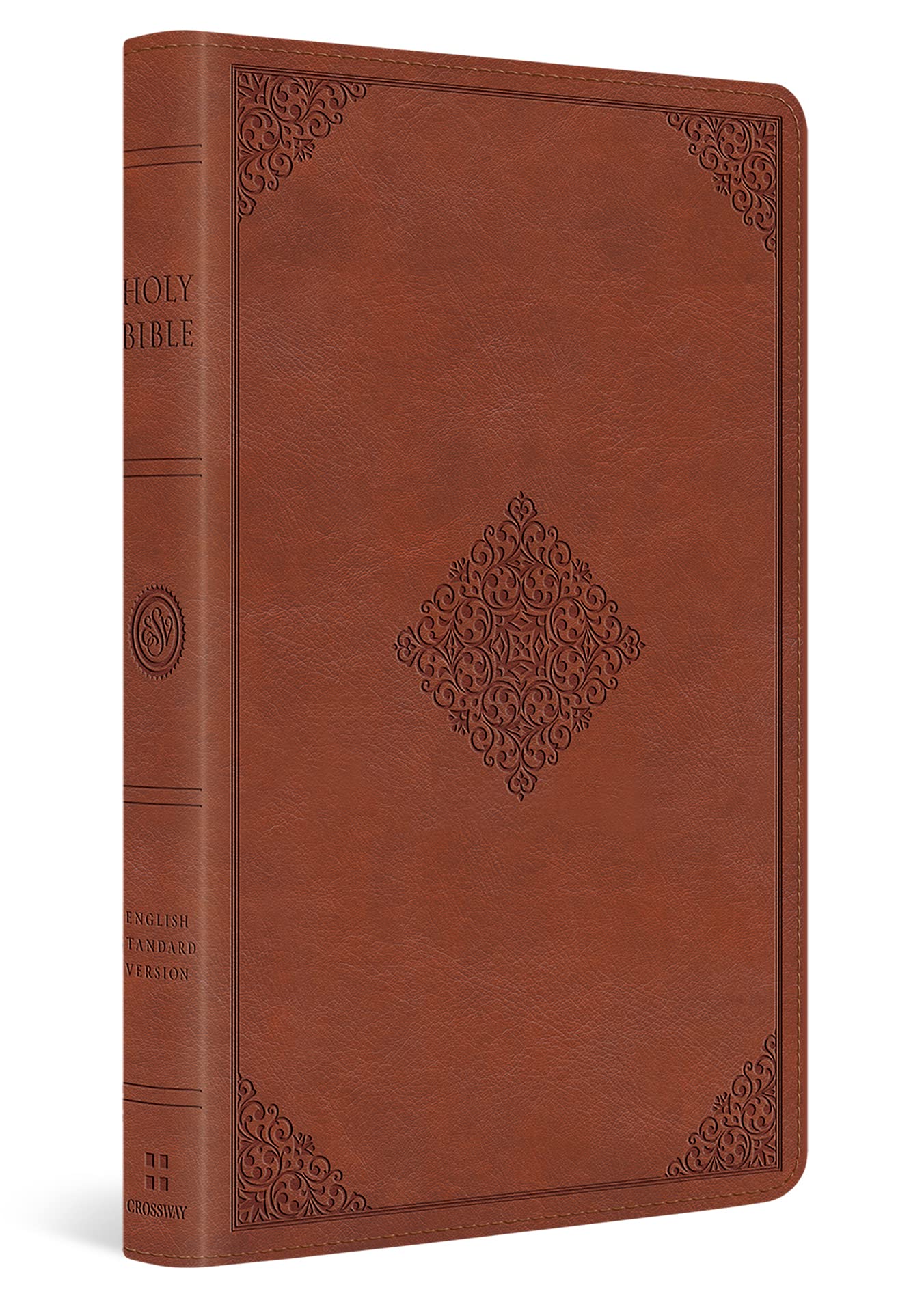 Holy Bible: English Standard Version, Terracotta, TruTone, Ornament Design, Thinline Religion & Esotericism