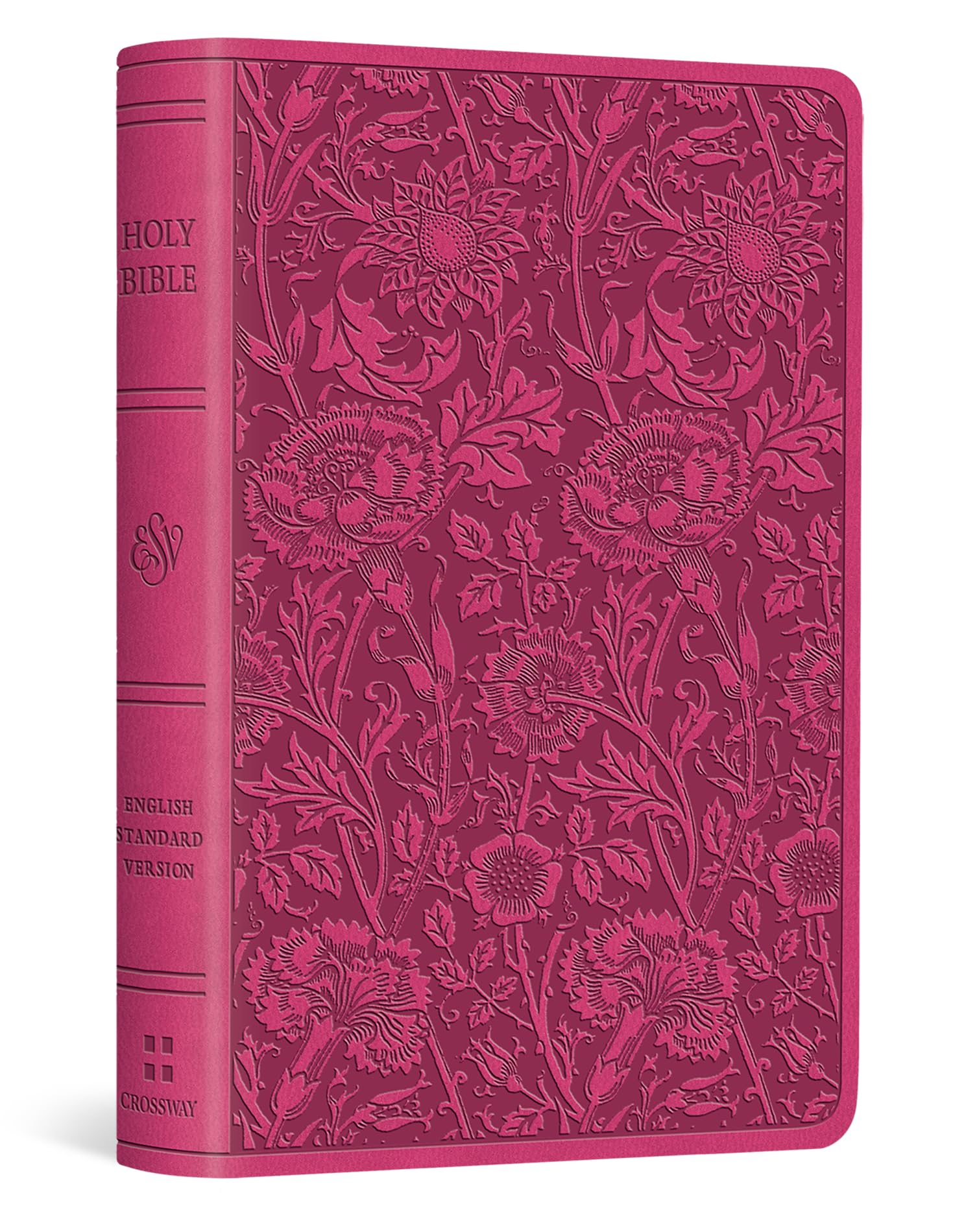 Holy Bible: English Standard Version, Berry, Trutone, Floral Design, Vest Pocket New Testament With Psalms and Proverbs Religion & Esotericism