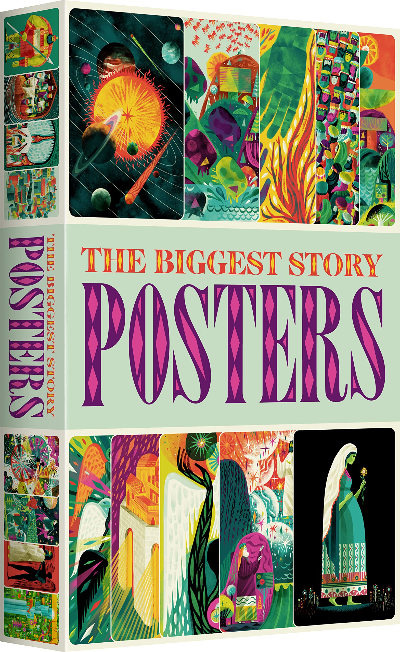 The Biggest Story Posters: Set of 104 Colorful Posters Religion & Esotericism