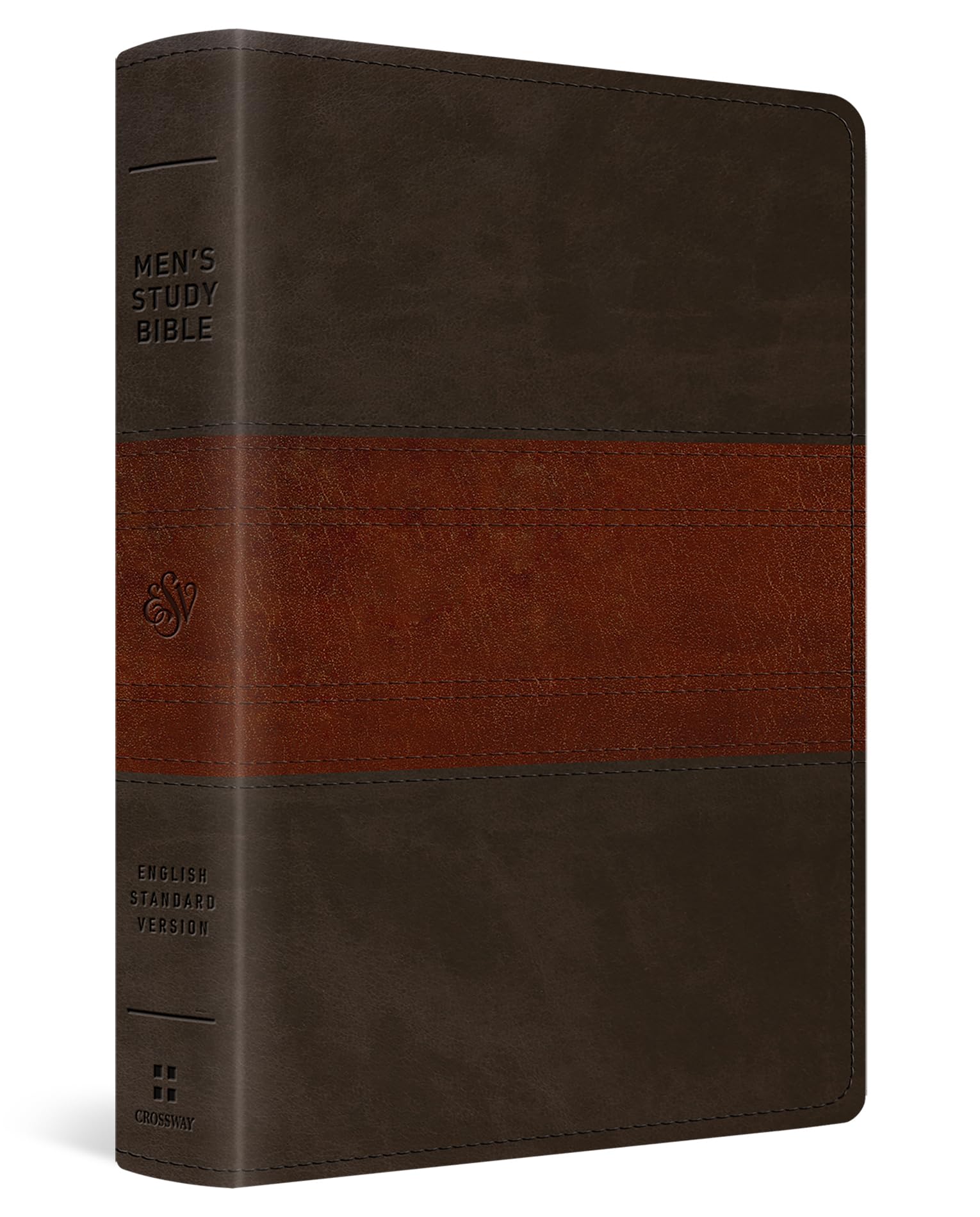 Holy Bible: English Standard Version, Trutone, Forest/tan, Trail Design, Men's Study Bible With Ribbon Marker Religion & Esotericism