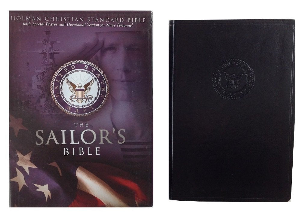 The Sailors's Bible: Holman Christan Standard Sailor's Bible, Devotional, Black, Simulated Leather Religion & Esotericism