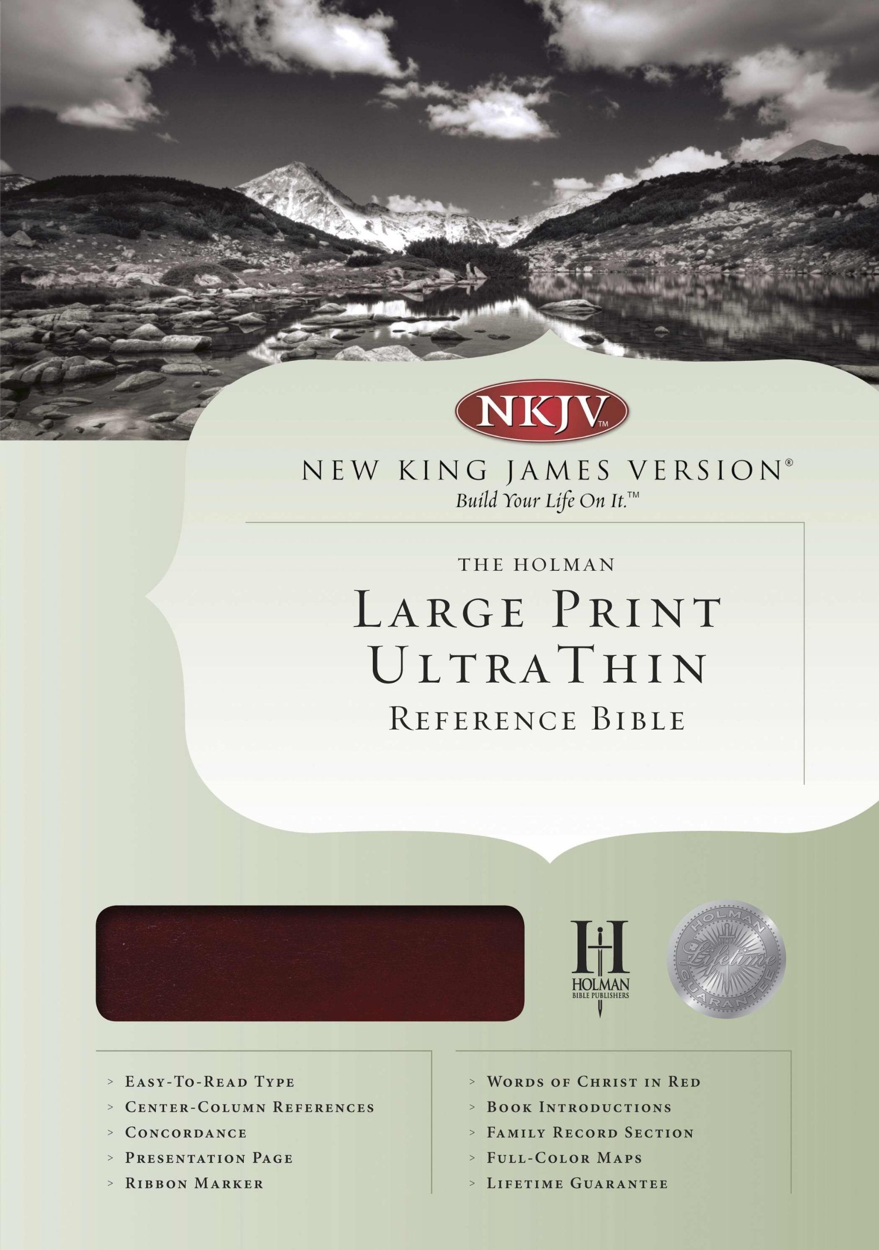 Holy Bible: New King James Version, Mahogany, LeatherTouch, Ultra Thin Reference Religion & Esotericism