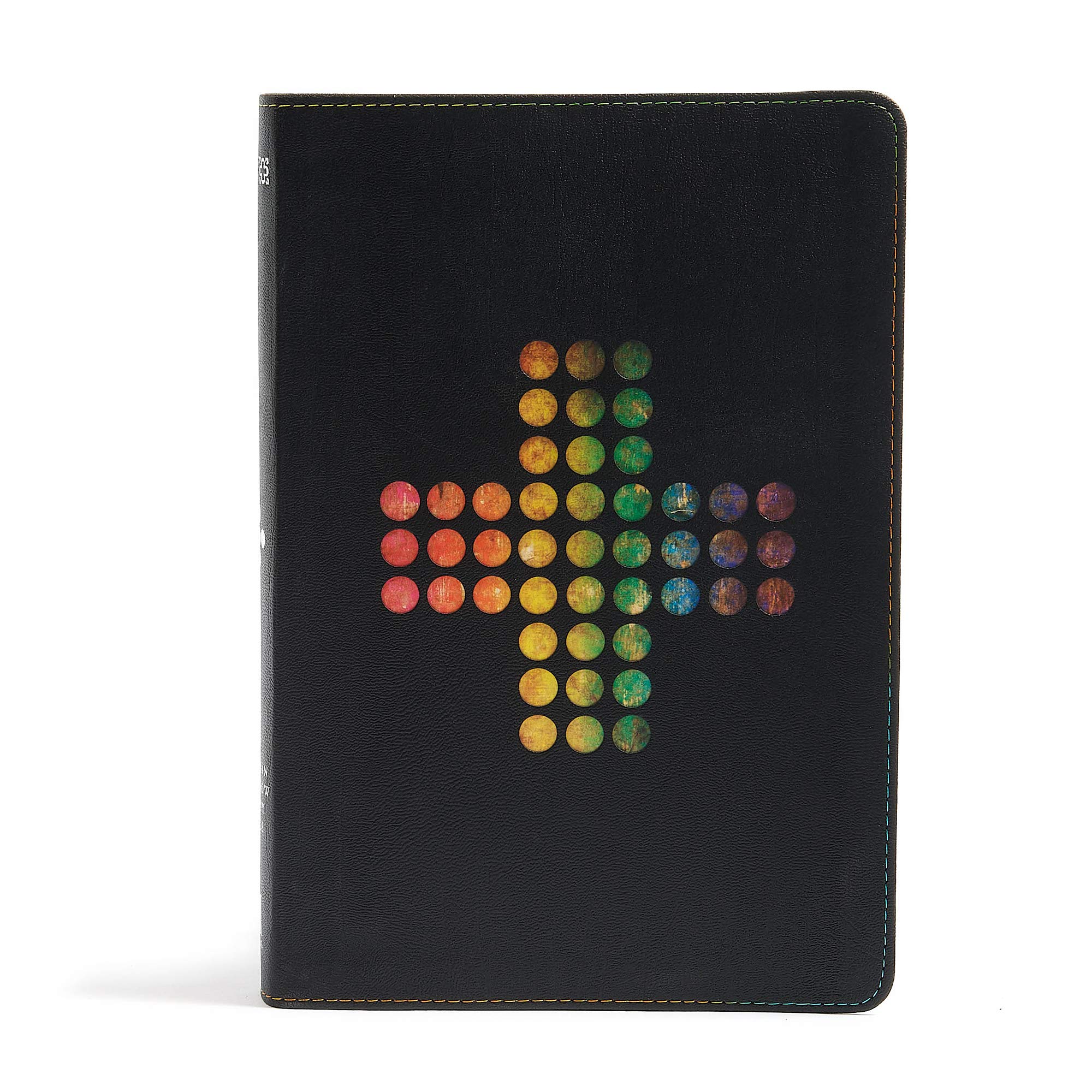 Rainbow Study Bible-NIV-Pierced Cross Film, Art & Culture