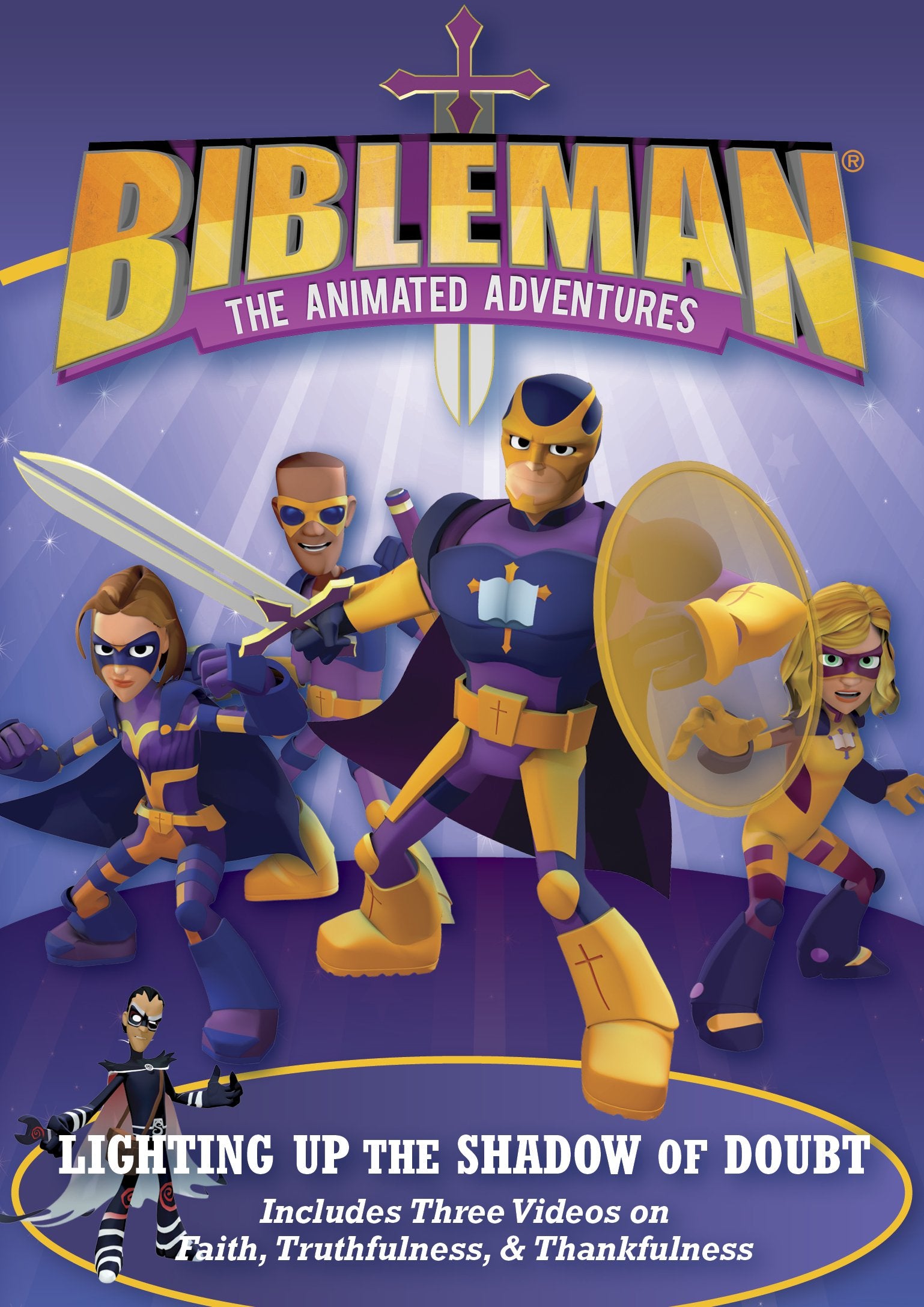 Lighting Up the Shadow of Doubt: Plus Two Additional Bibleman Adventures! Films