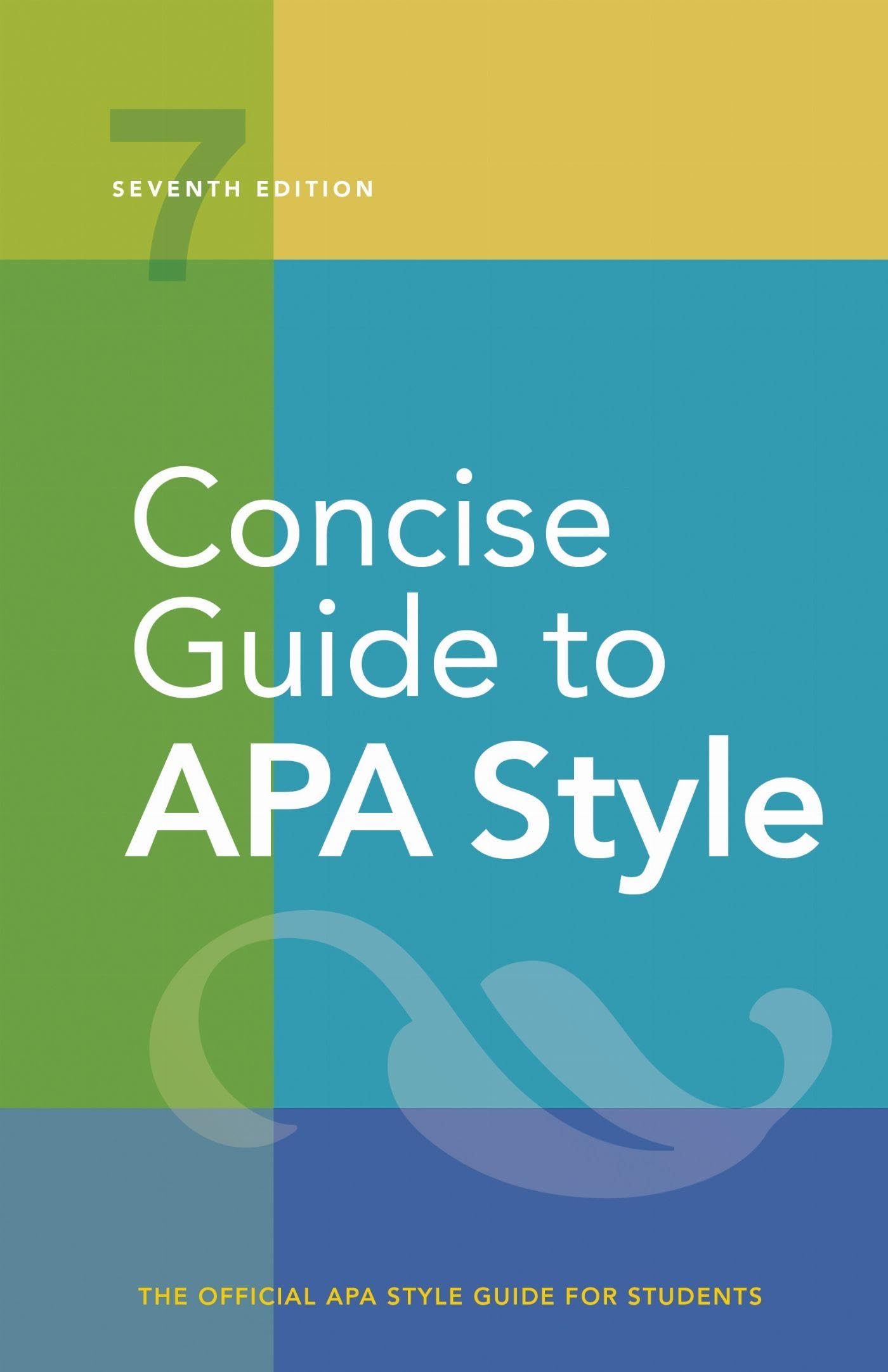 Product Image: Concise Guide to APA Style