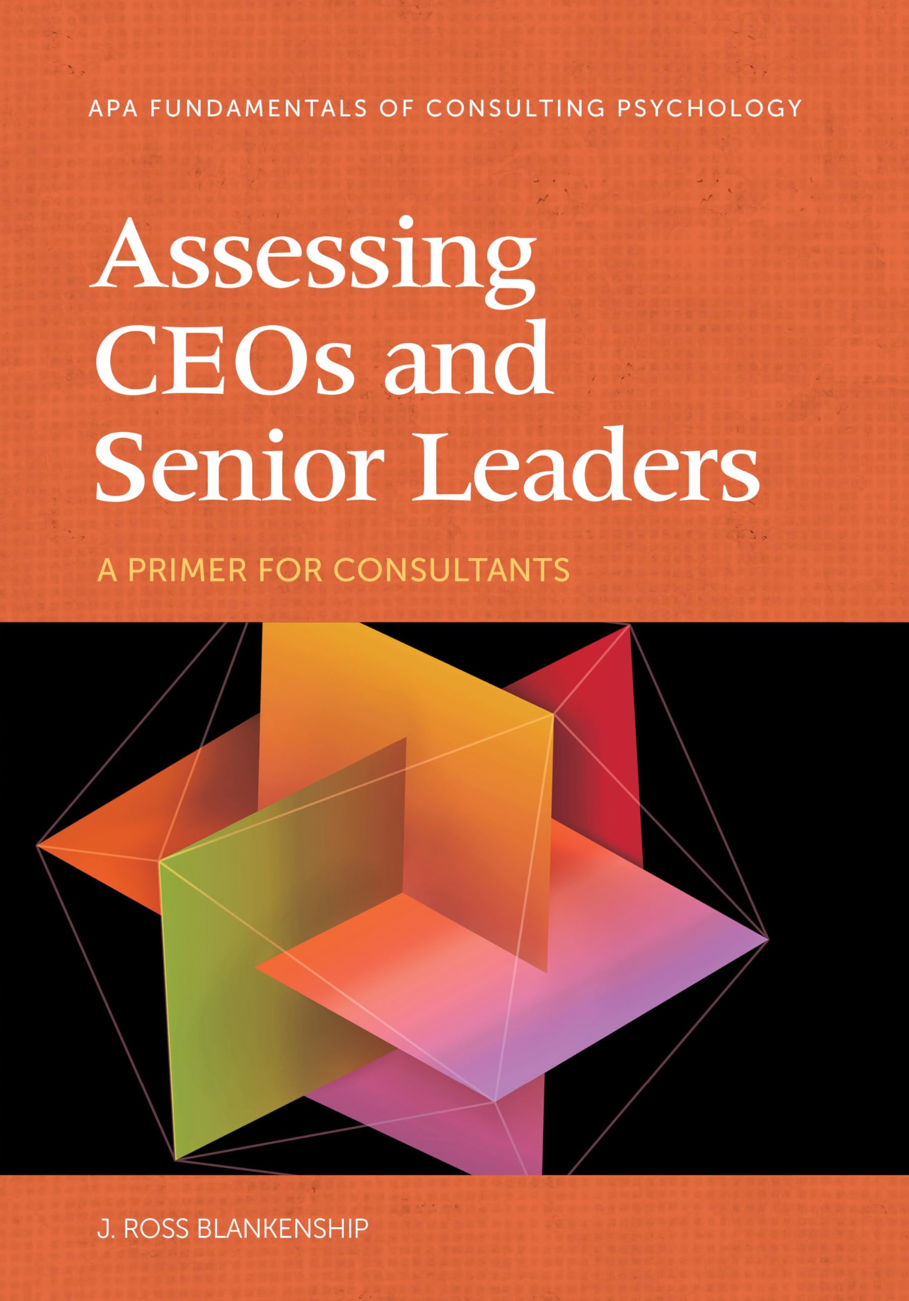 Assessing Ceos and Senior Leaders: A Primer for Consultants (Fundamentals of Consulting Psychology) Business, Finance & Career
