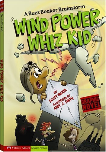 Wind Power Whiz Kid (Buzz Beaker Brainstorm : Graphic Sparks Graphic Novel) Manga
