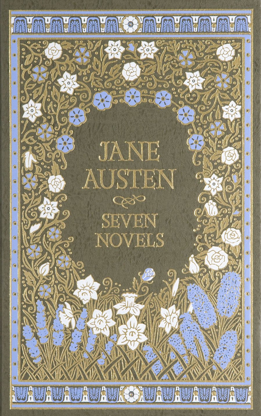 Jane Austen: Seven Novels (Barnes & Noble Leatherbound Classic Collection) Classics