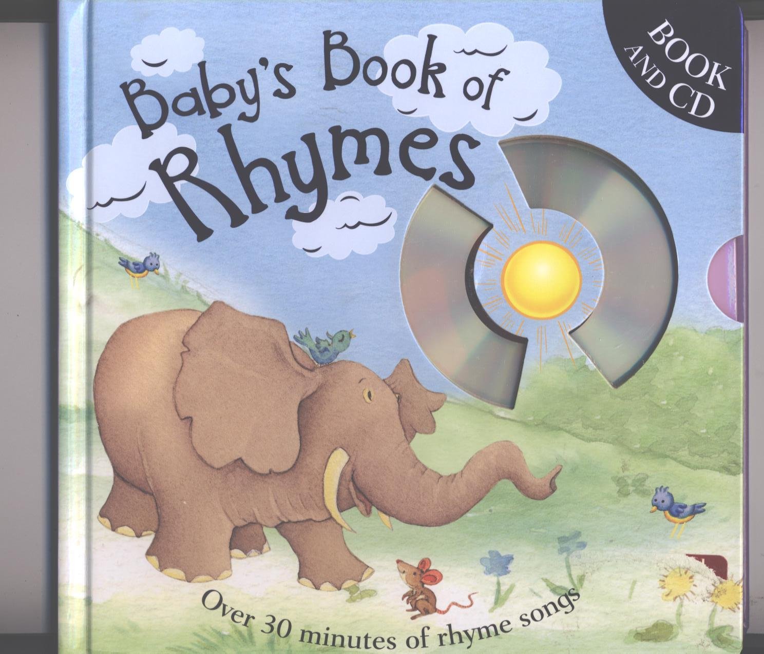 Baby's Book of Rhymes Book and CD "over 30 minutes of rhyme songs" Books