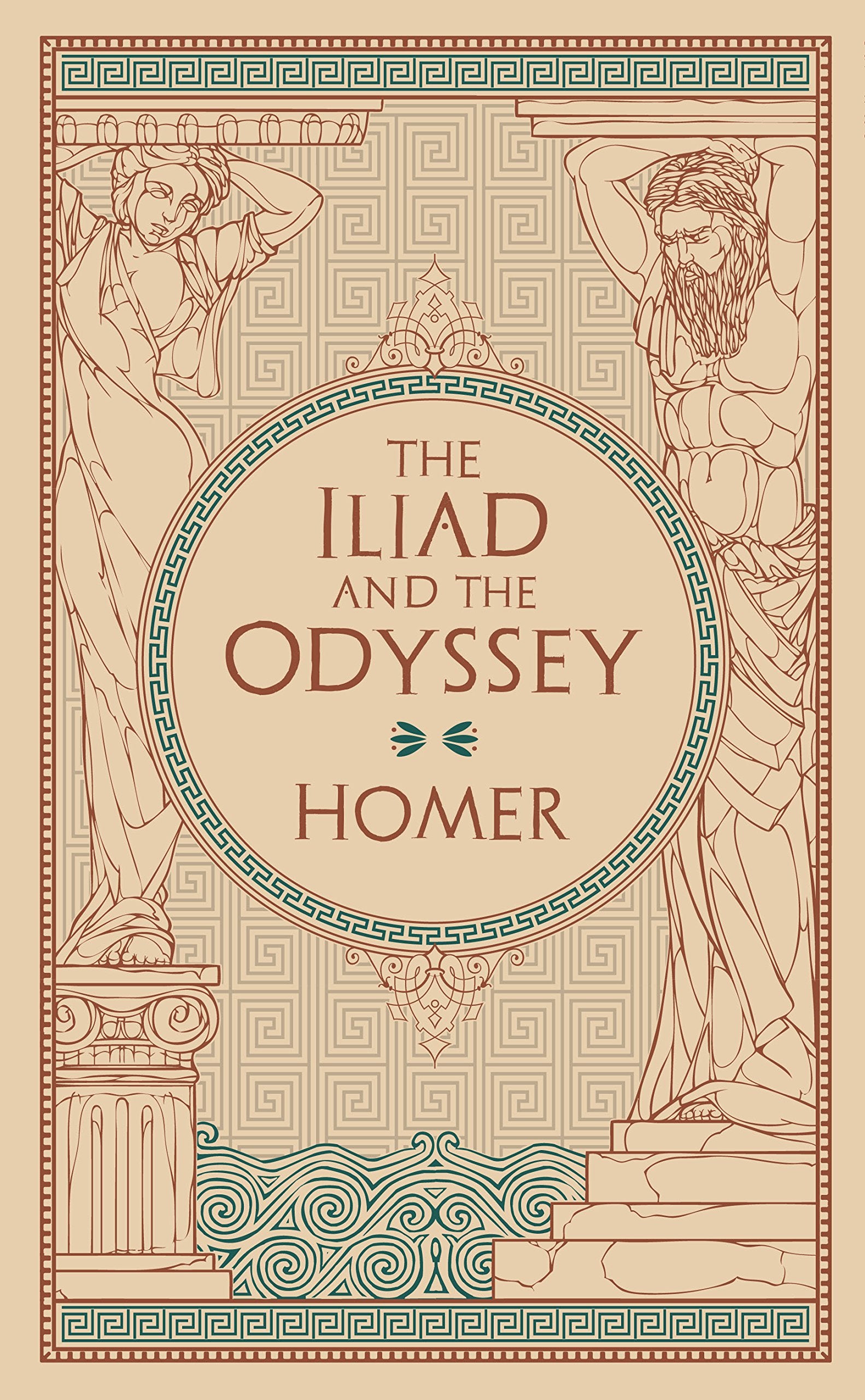 The Iliad & The Odyssey (Barnes & Noble Collectible Classics: Omnibus Edition) (Barnes & Noble Leatherbound Classic Collection) Classics