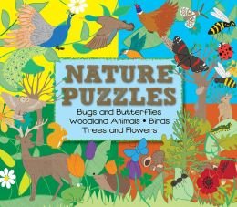 Nature Puzzles, Bugs & Butterflies, Woodland Anima Books
