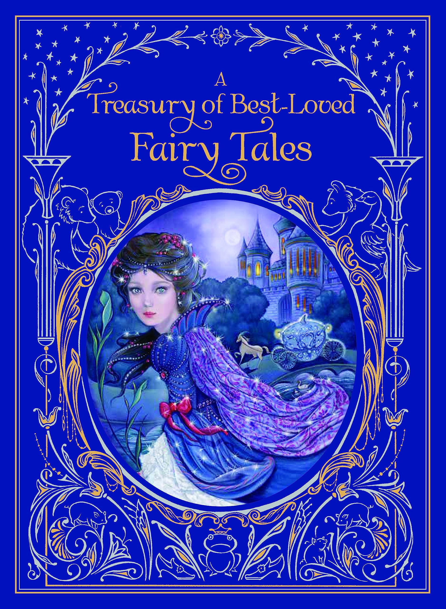 Treasury of Best-loved Fairy Tales, A (Barnes & Noble Leatherbound Classics) Classics