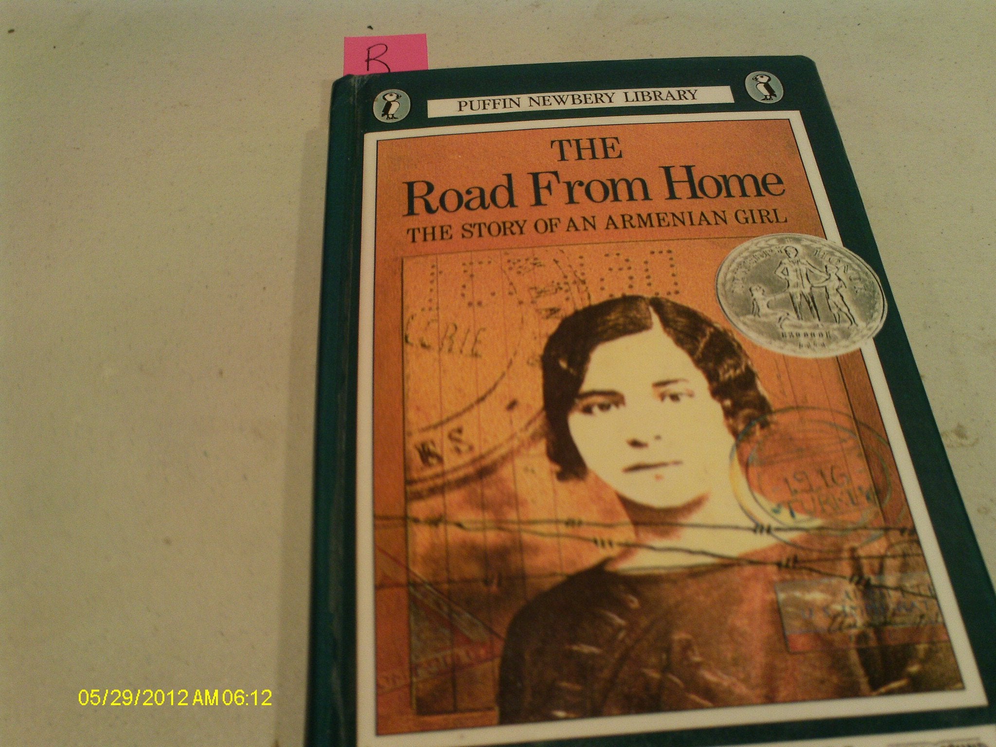 The Road from Home: The Story of Armenian Girl (Newbery Honor Bk) Novels & Short Stories
