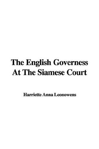 English Governess At The Siamese Court, The book