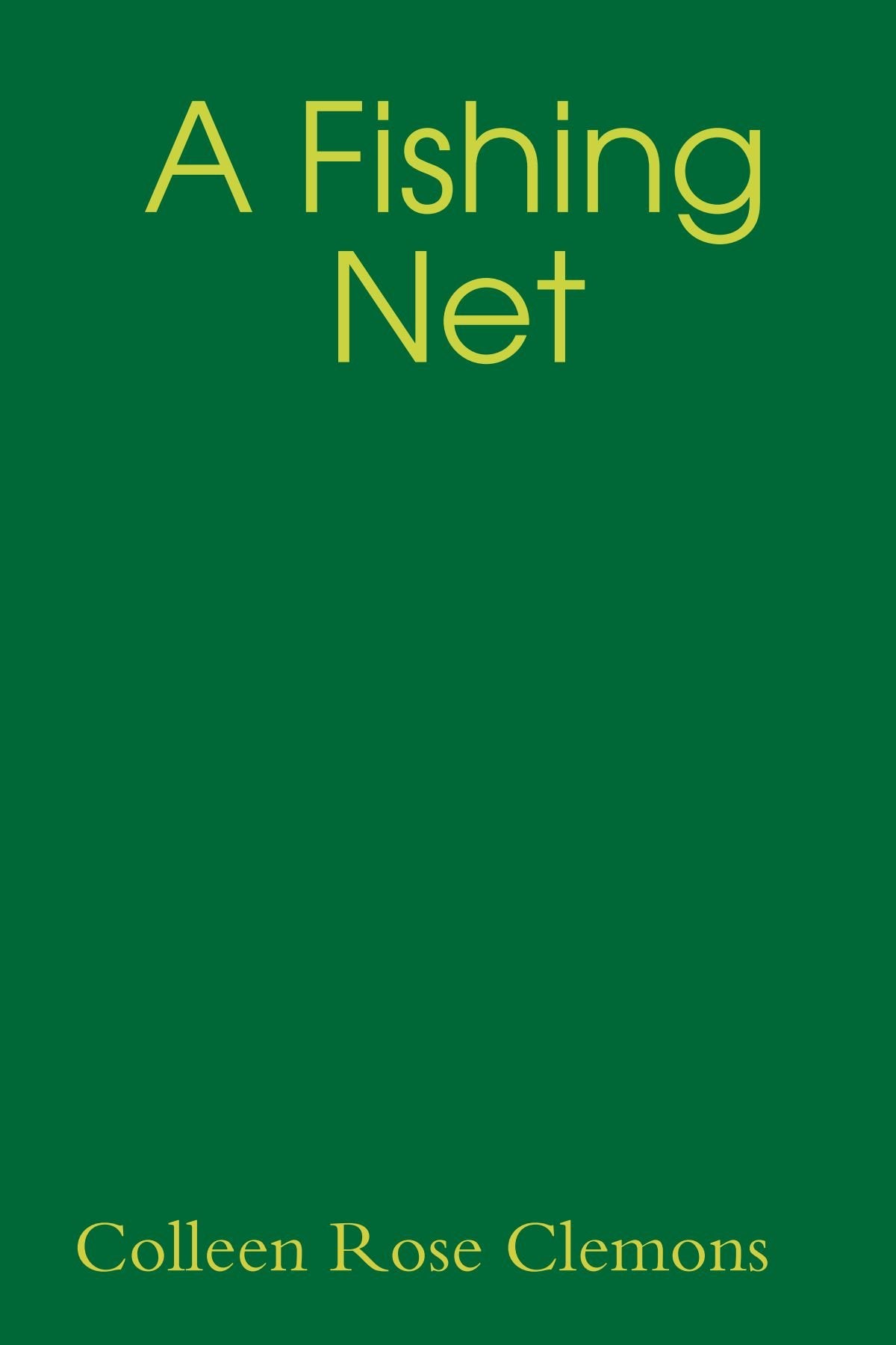 A Fishing net Politics & History