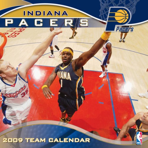 NBA Indiana Pacers 2009 Team Calendar Books