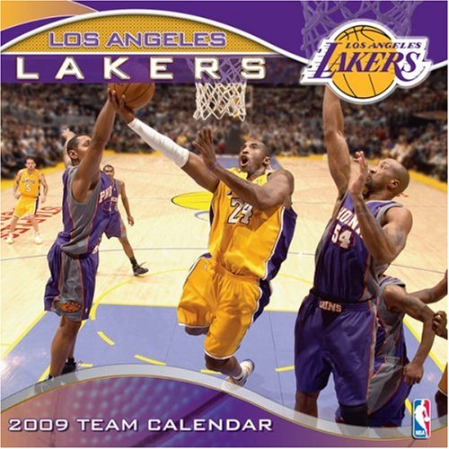NBA Los Angeles Lakers 2009 Team Calendar Books
