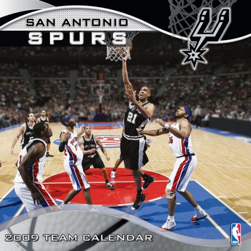 NBA San Antonio Spurs 2009 Team Calendar Books