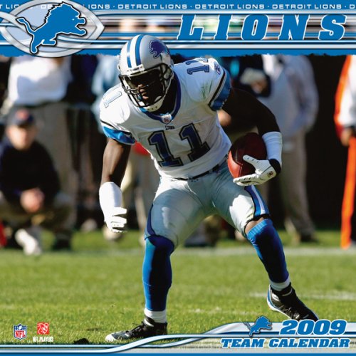NFL Detroit Lions 2009 Team Calendar Books