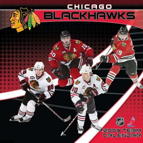 NHL Chicago Blackhawks 2009 Team Calendar Books