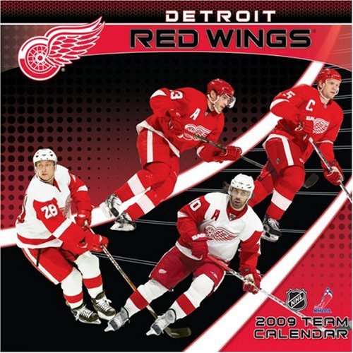 NHL Detroit Red Wings 2009 Team Calendar Books