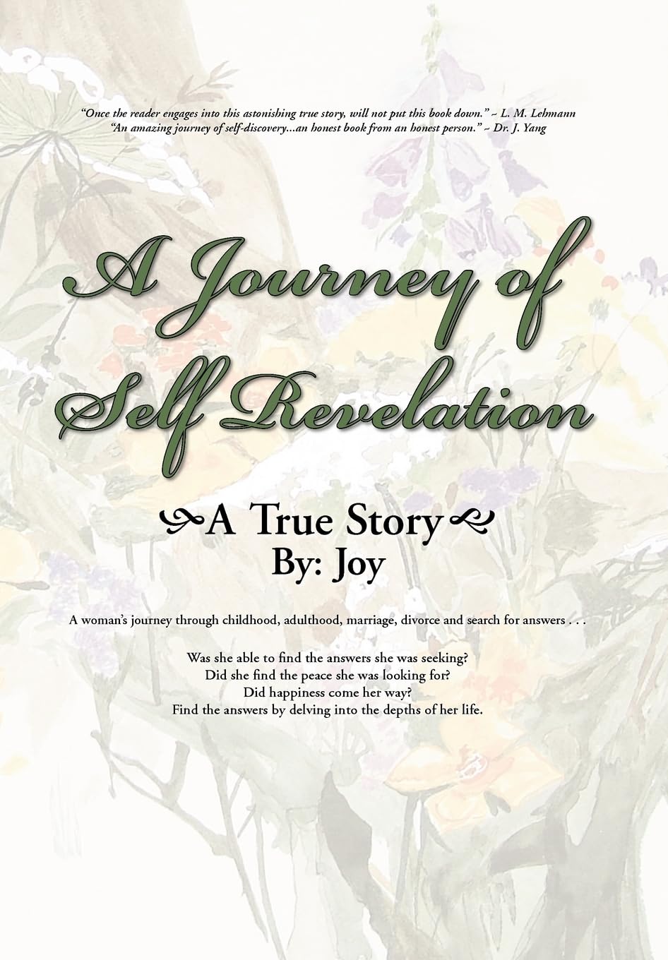 A Journey of Self Revelation: A True Story Business, Finance & Career