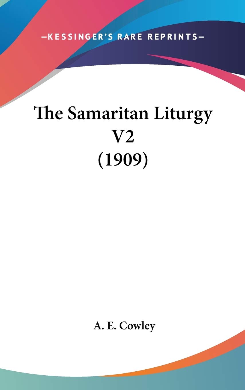Product Image: The Samaritan Liturgy V2 (1909)