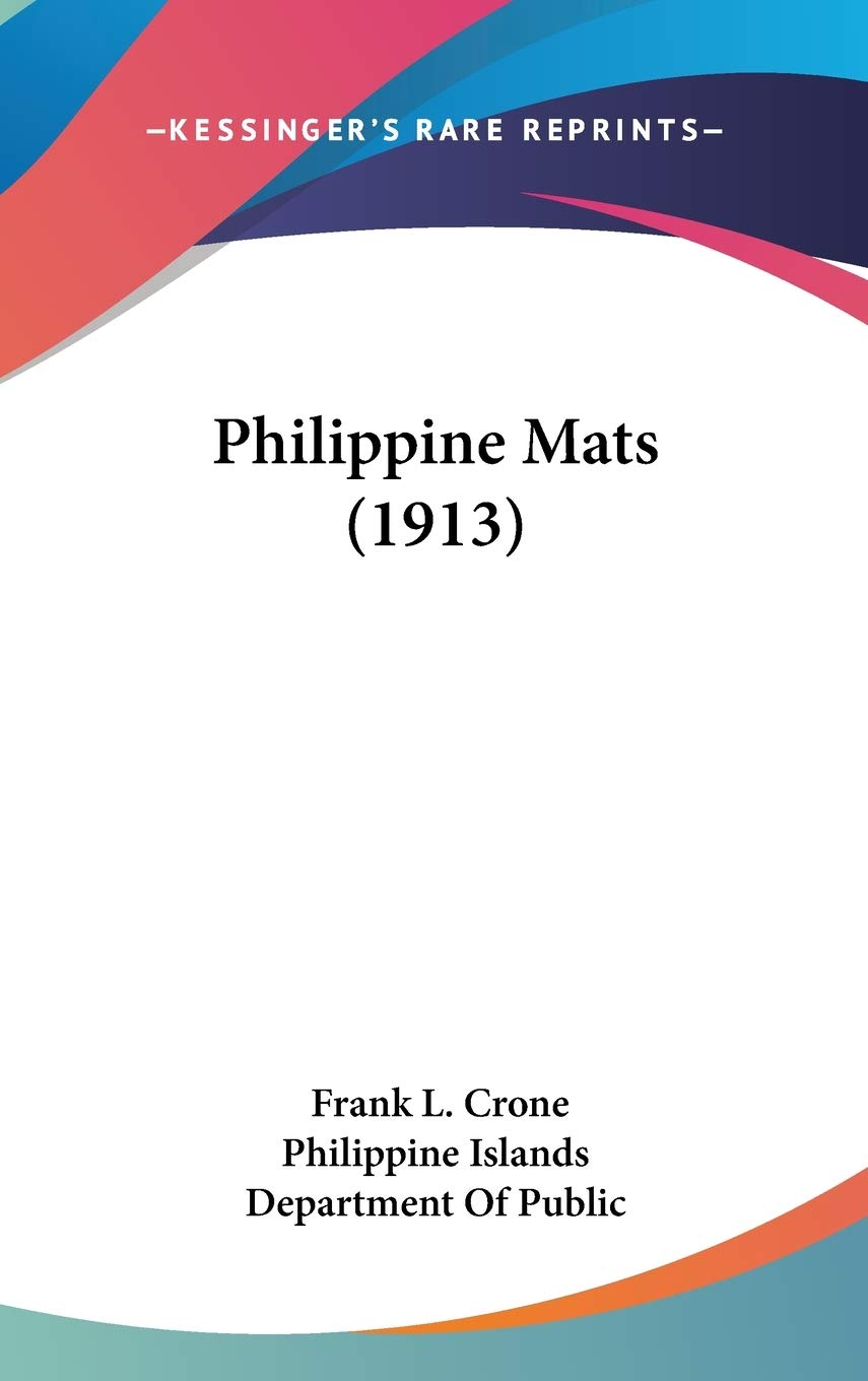 Product Image: Philippine Mats (1913)