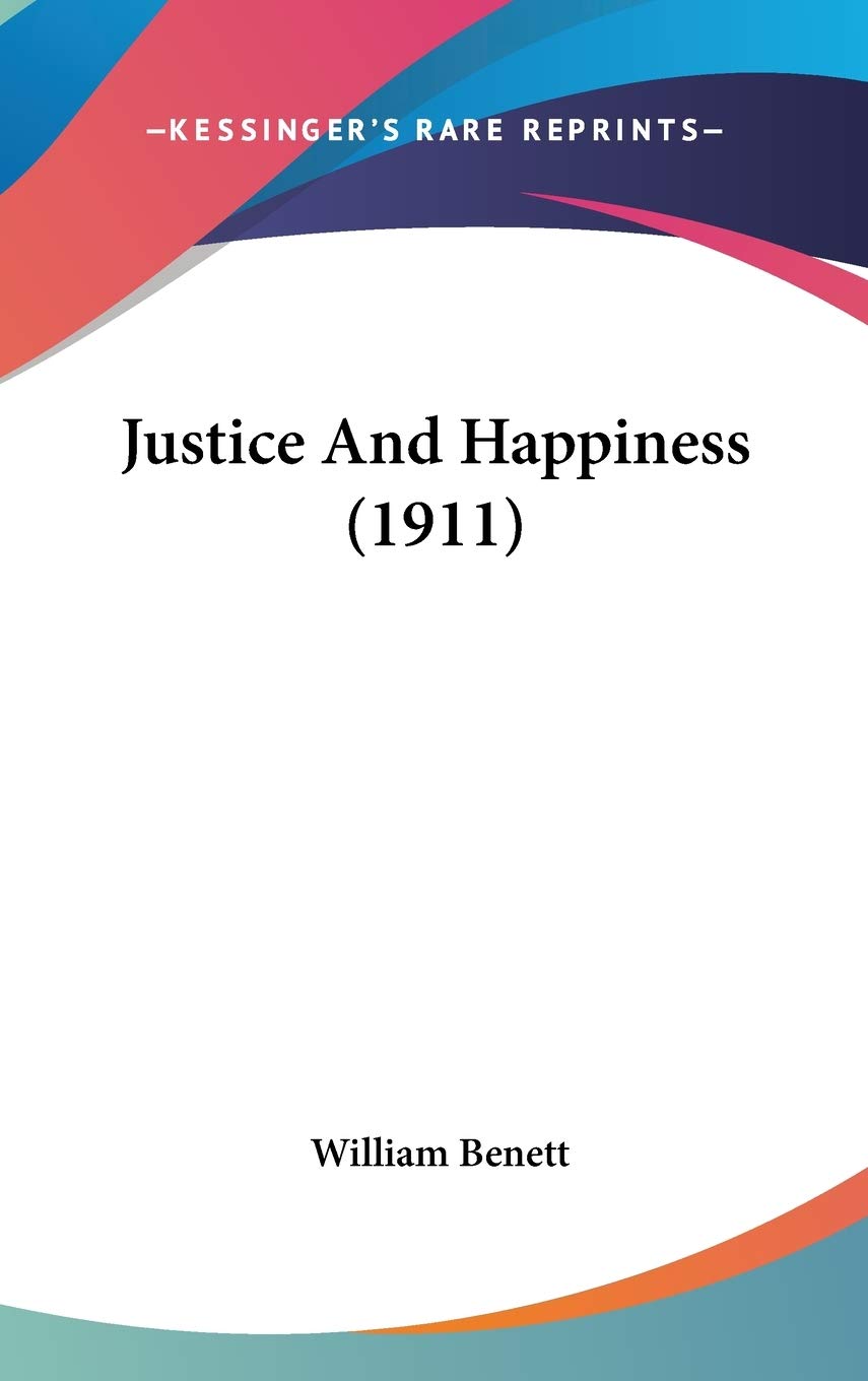 Product Image: Justice And Happiness (1911)