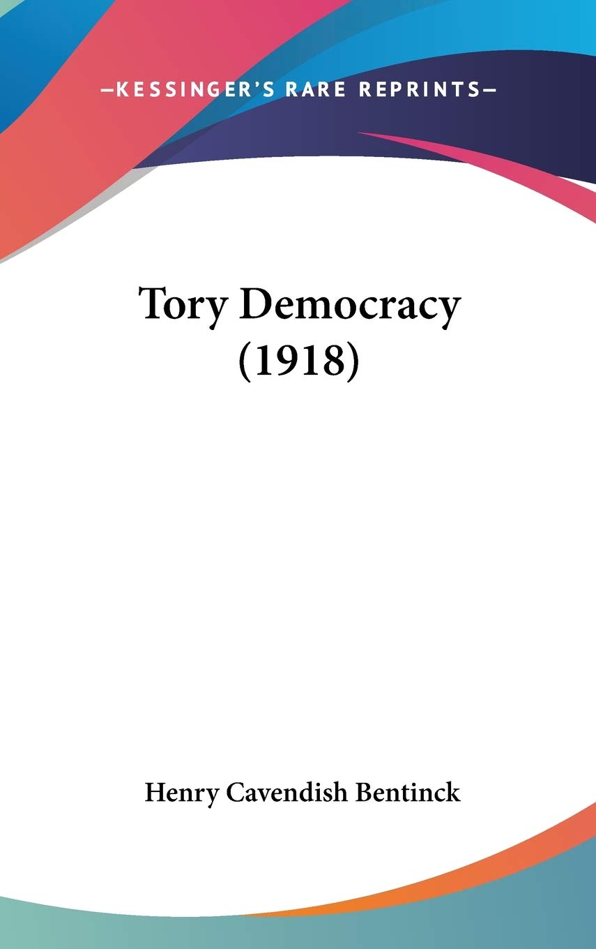 Product Image: Tory Democracy (1918)