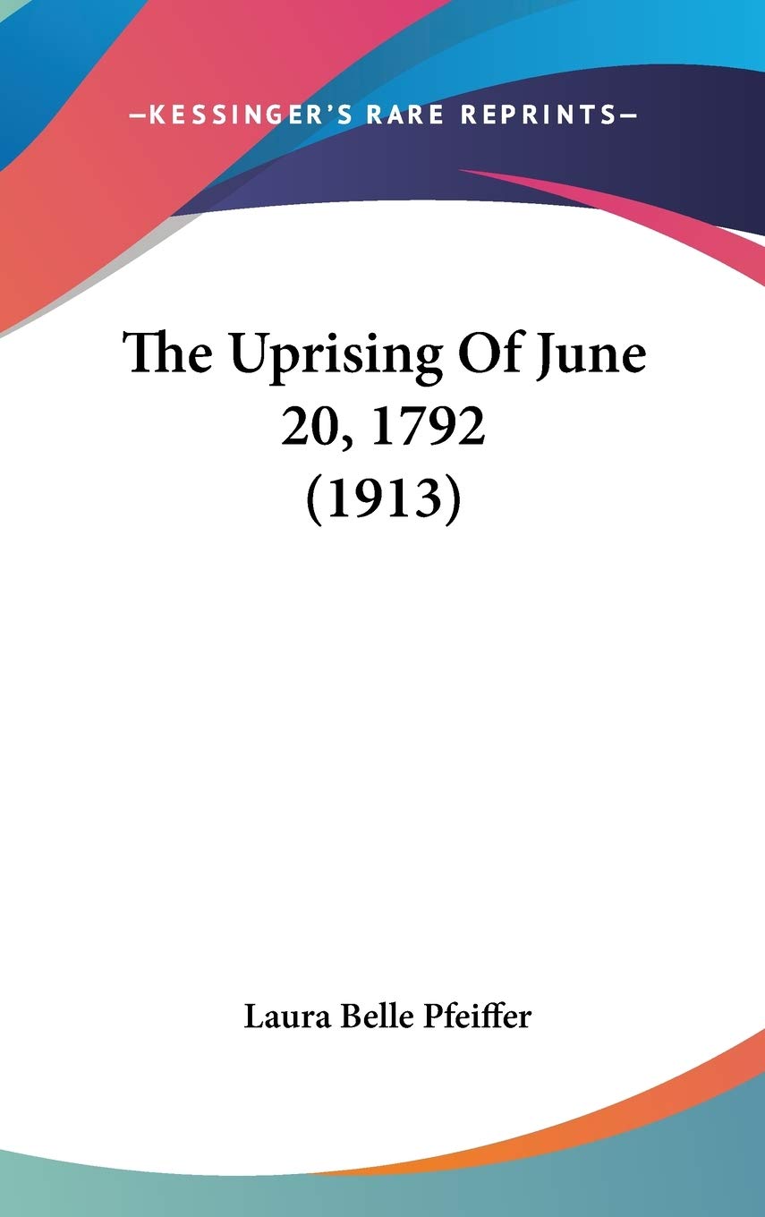 The Uprising of June 20, 1792 Social Sciences
