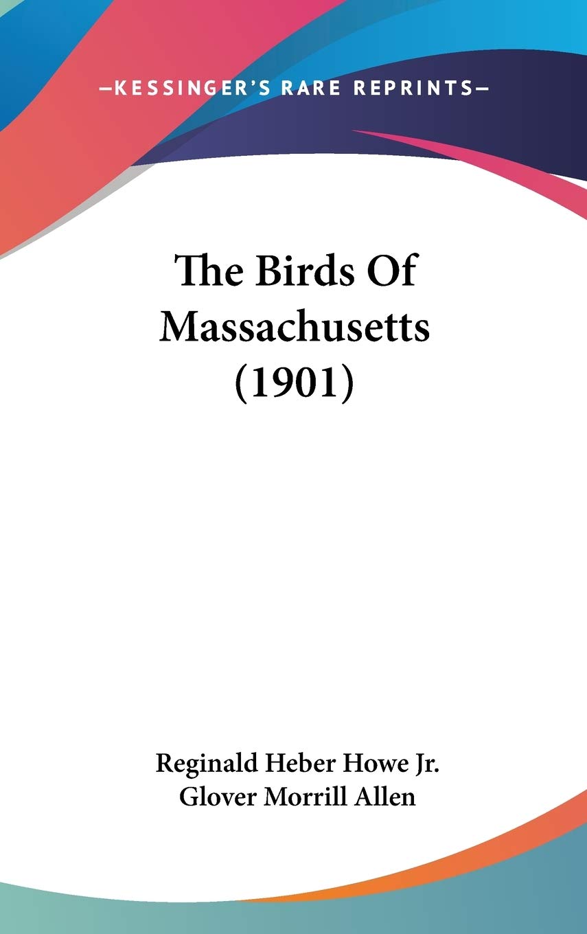 The Birds Of Massachusetts (1901) Poetry