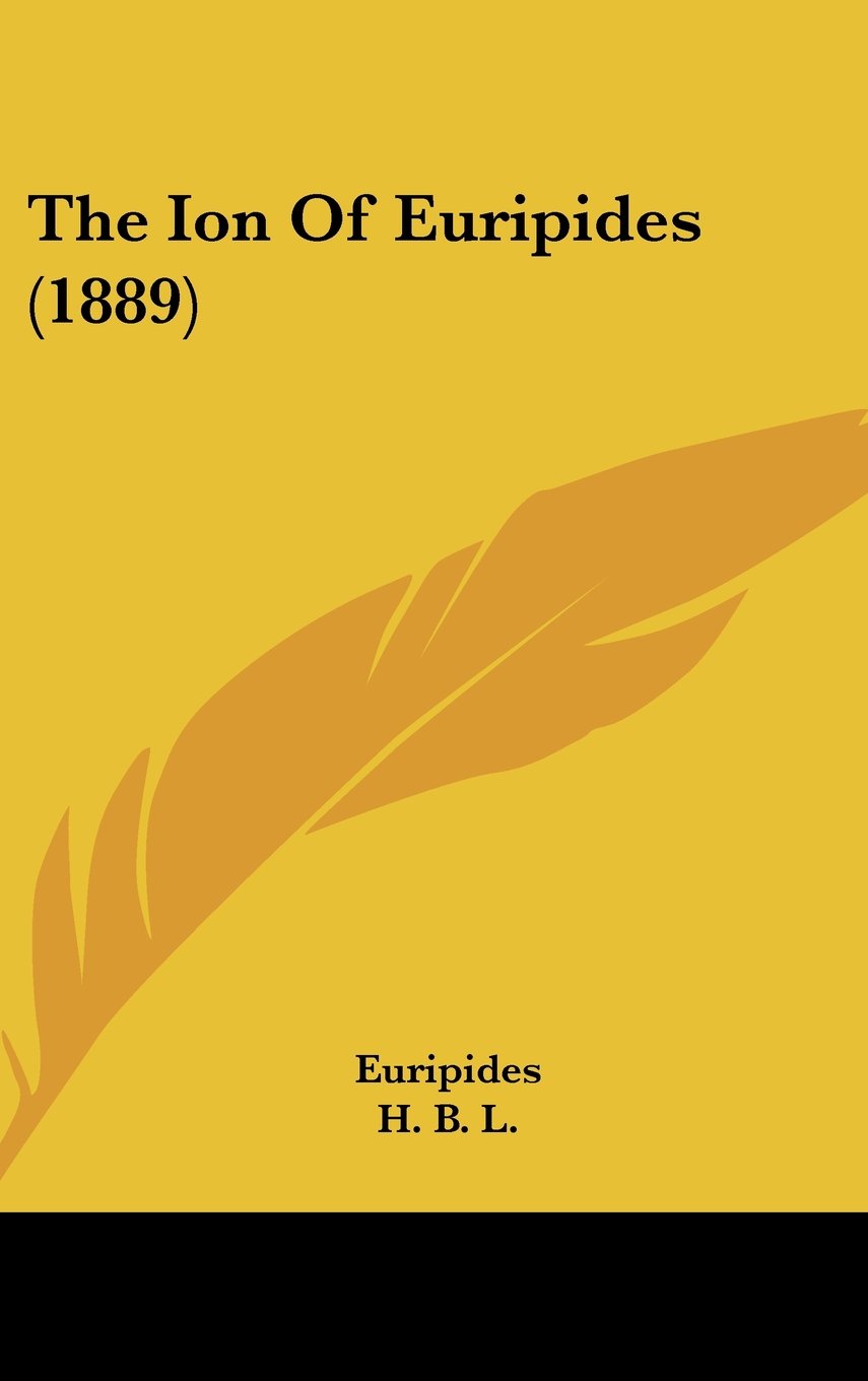 The Ion Of Euripides (1889) Books